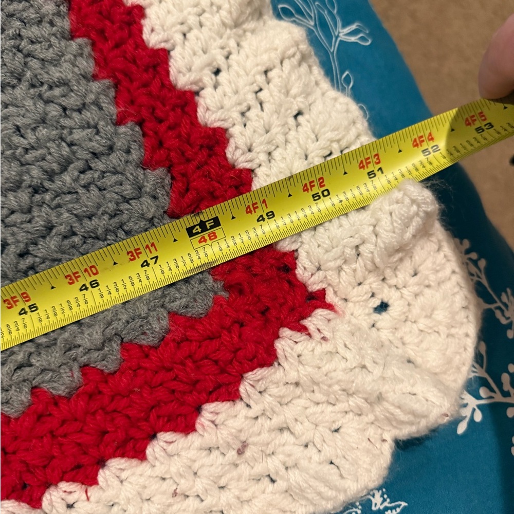 Ohio state crochet blanket - Picture 5 of 6